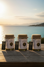 Zeyrazade Green Cracked Table Olives (Fermented)-Trio Pack