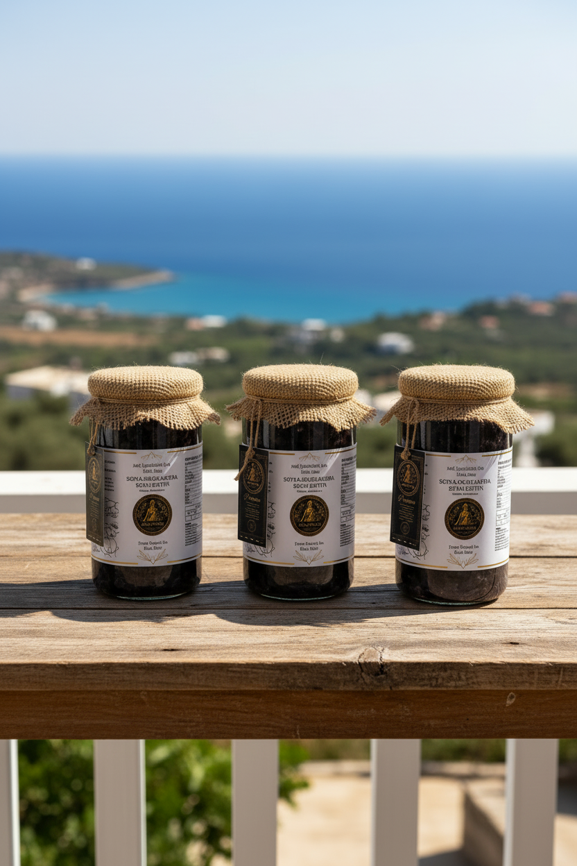 Zeyrazade Natural Table-Grade Brine Black Olives-Trio Pack