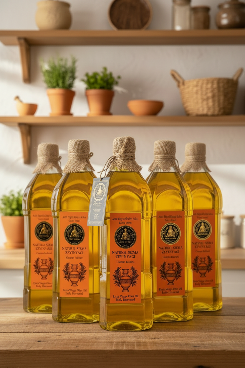 Zeyrazade Cold-Pressed Extra Virgin Olive Oil-5-Pack Bundle