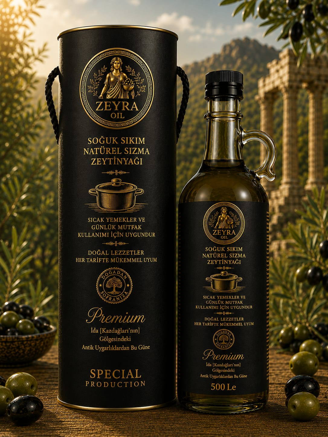 Zeyra Oil-Everyday Culinary Extra Virgin Olive Oil