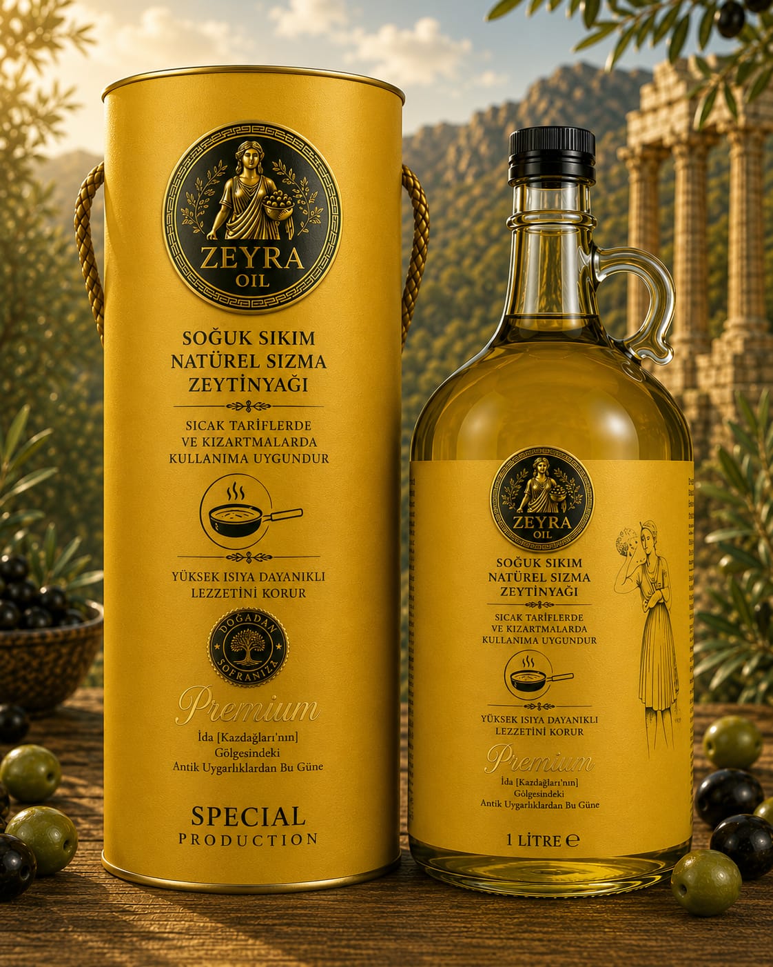 Zeyra Oil-Premium High-Heat Frying Reserve