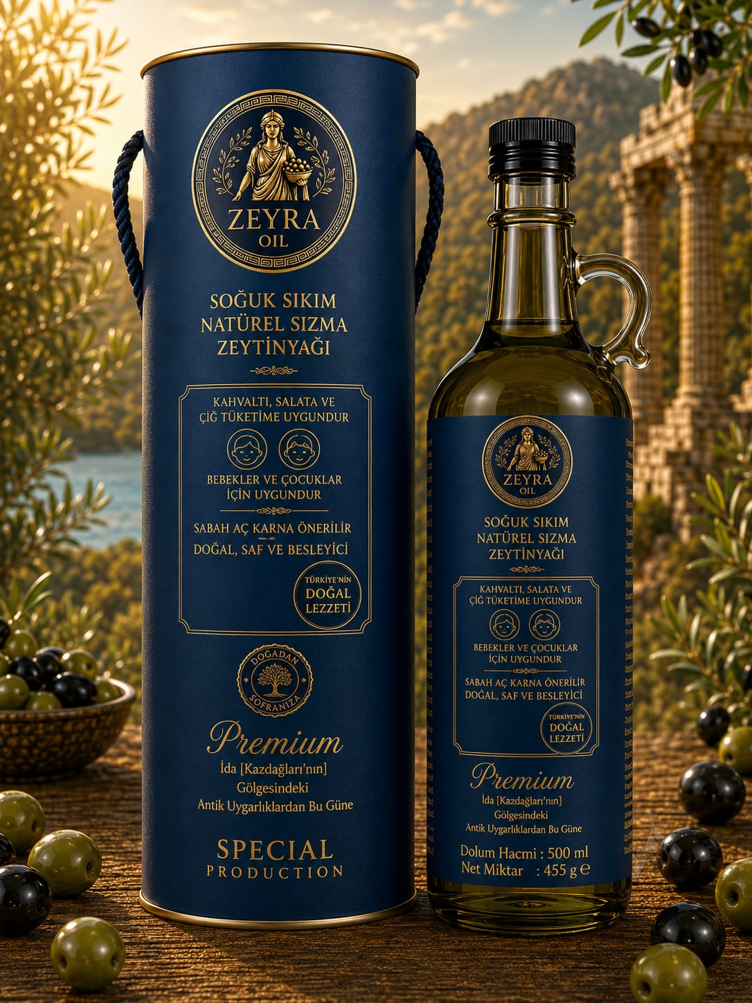 Zeyra Oil-Premium Dipping & Dressing Extra Virgin Olive Oil