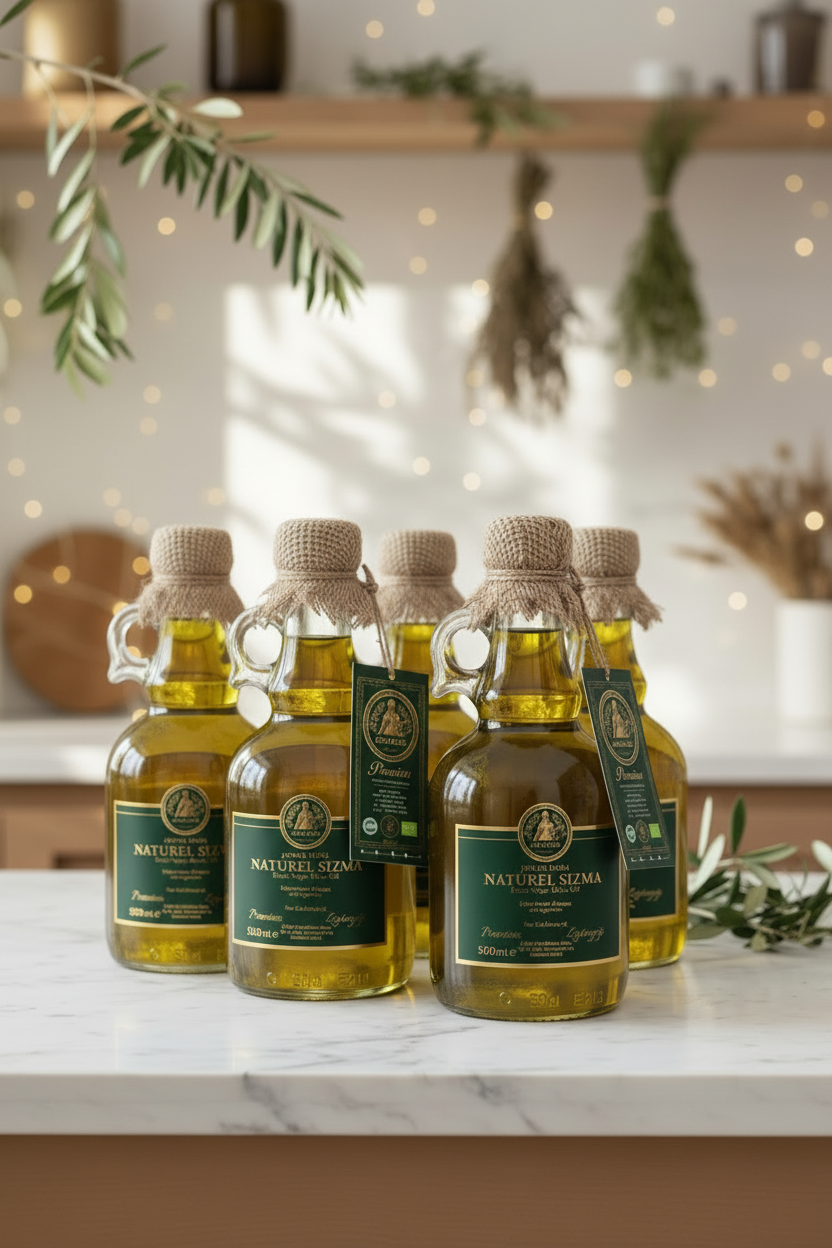 Zeyrazade Premium Extra Virgin Olive Oil Set – 5-Pack Bundle for Cold Dishes & Finishing Touch