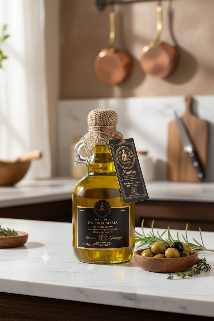 Zeyrazade Premium Extra Virgin Olive Oil Set – Trio Pack for Daily Culinary