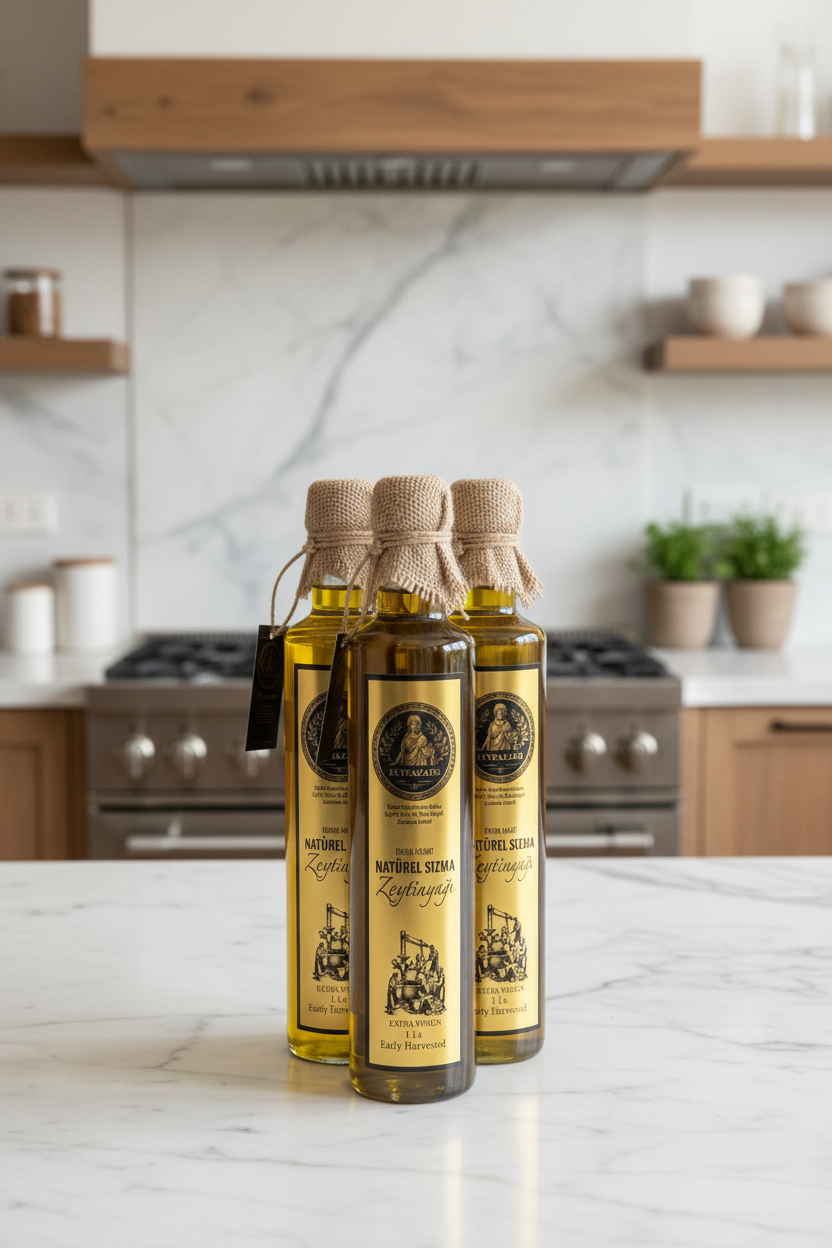 Zeyrazade Premium Cold-Pressed Extra Virgin Olive Oil – Early Harvested-Trio Pack